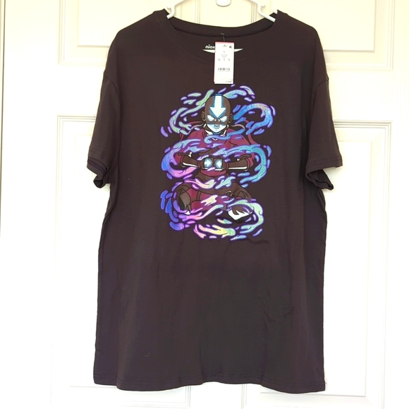 Unisex Nickelodeon Avatar The Last Air Bender Gray Tee Shirt Size Large - Picture 2 of 5